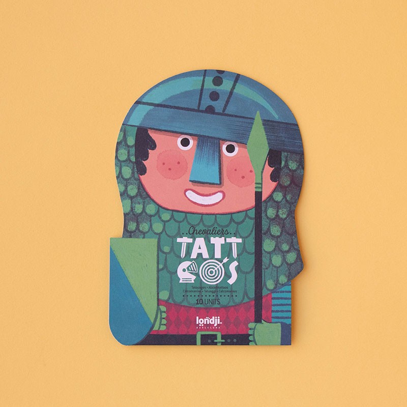 calcomanías caballeros medievales